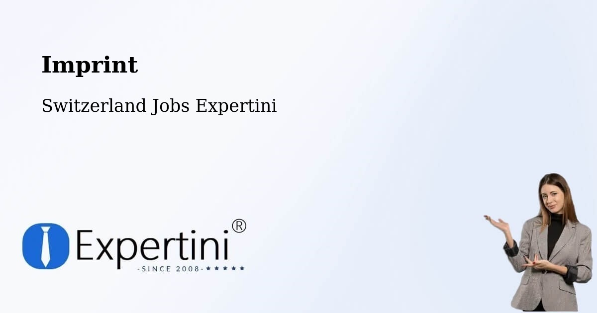 Imprint – Schenkon - Switzerland Jobs Expertini